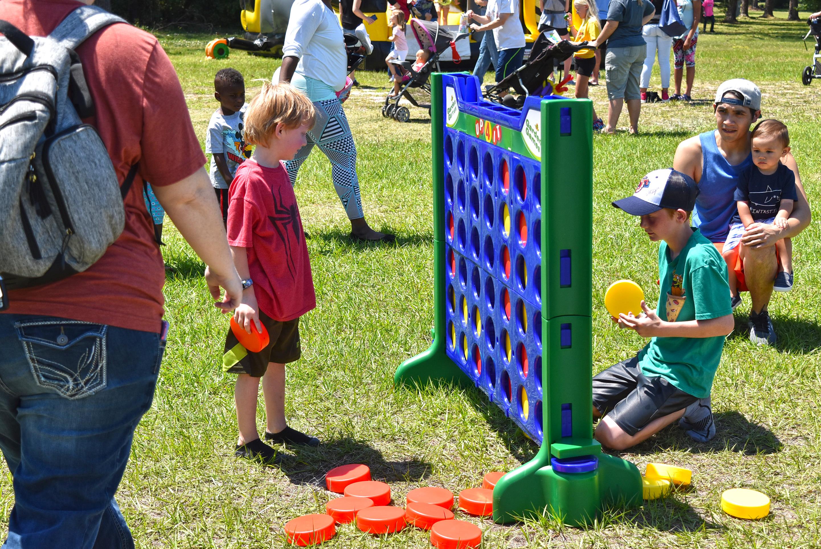 Children Playing Game at an event